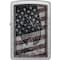 Zippo 2022N Zippo Supplement, Americana Flame, Street Chrome ZIP-48180 - alternate 1